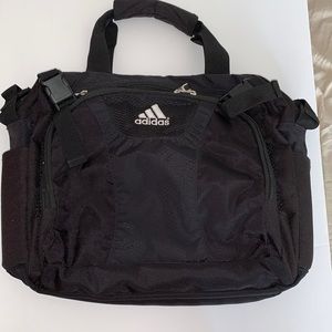 Adidas black travel/computer bag